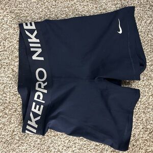 Nike Pro Navy Blue Shorts